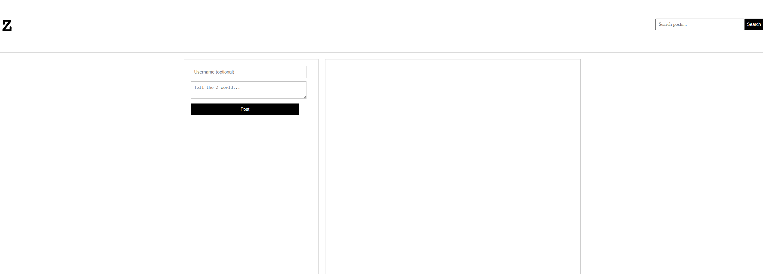 Micro-Blogging Site feed